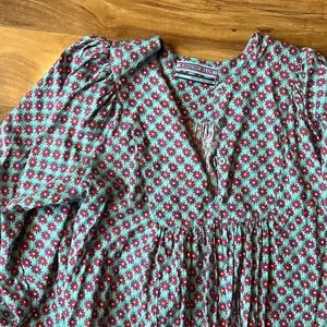 KIMCHI BLUE FLOWER DRESS